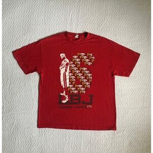 Y2K 2012‎ Miami Heat NBA Champions T-Shirt Mens XL Red LeBron James streetwear